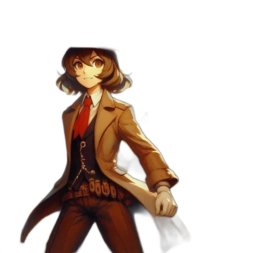 staff, jacket, weapon, dress transparent PNG cut-out