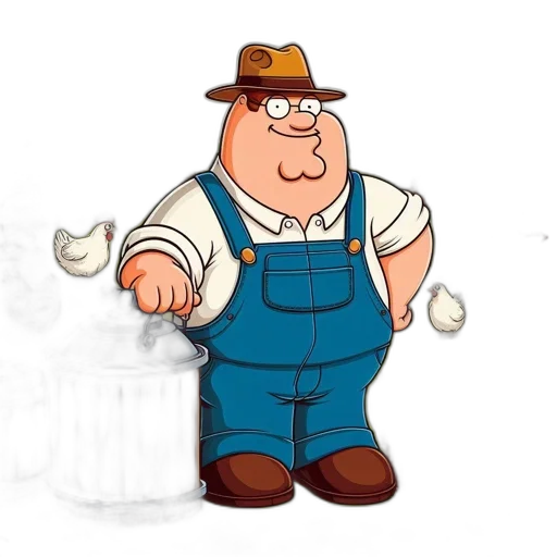 hat, staff, food, animal transparent PNG cut-out
