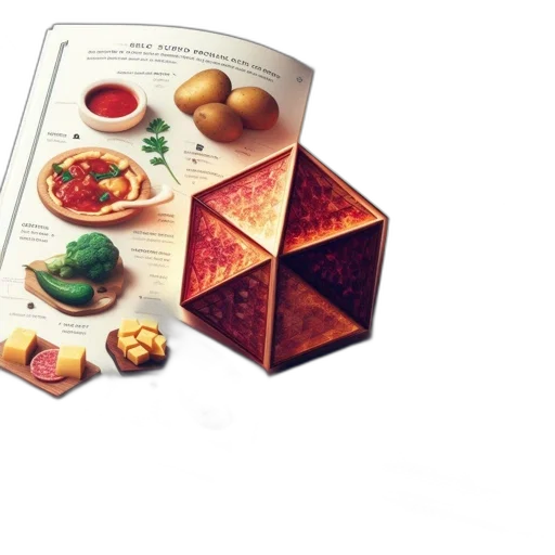 food, 3d render, photorealistic, concept art transparent PNG cut-out