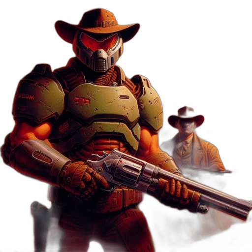 robot, weapon, concept art, comic book art transparent PNG cut-out