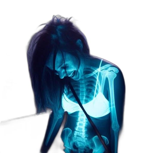 jacket, robot, cyberpunk, vaporwave transparent PNG cut-out