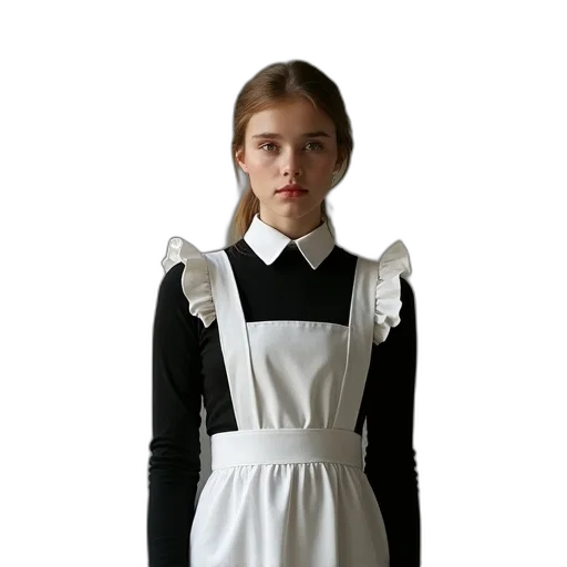 dress, jacket, face, robot transparent PNG cut-out
