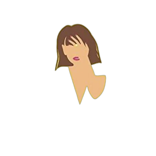 face, hair, dress, creature transparent PNG cut-out