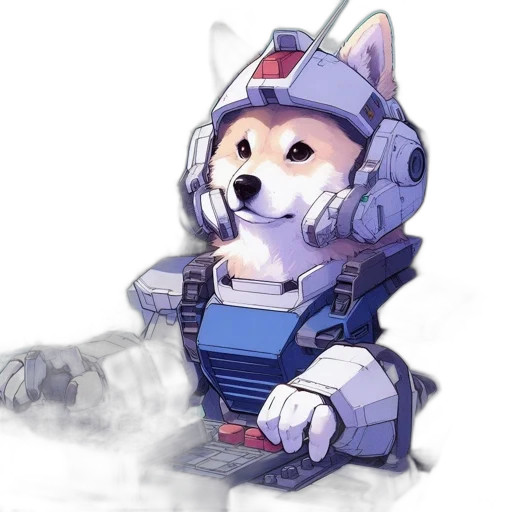 robot, weapon, staff, animal transparent PNG cut-out