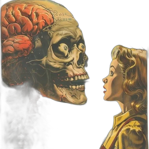 mask, face, crown, comic book art transparent PNG cut-out