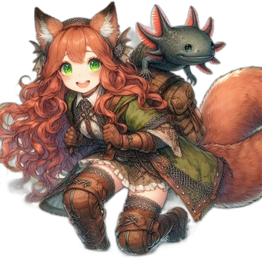 dragon, staff, animal, creature transparent PNG cut-out