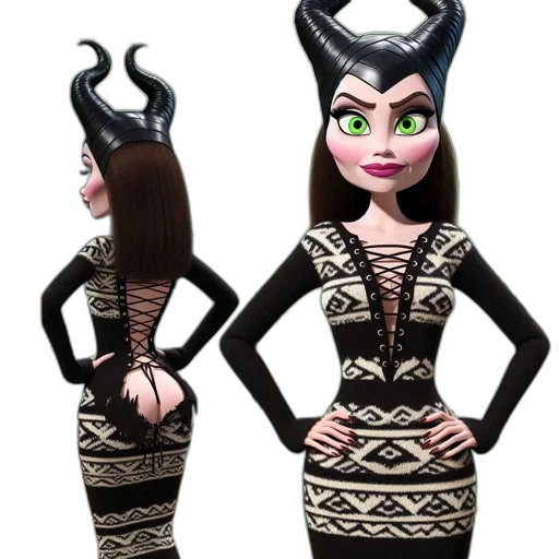 dress, 3d render, concept art, cartoon transparent PNG cut-out