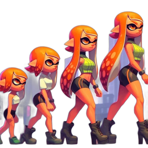 dress, weapon, concept art, 3d render transparent PNG cut-out