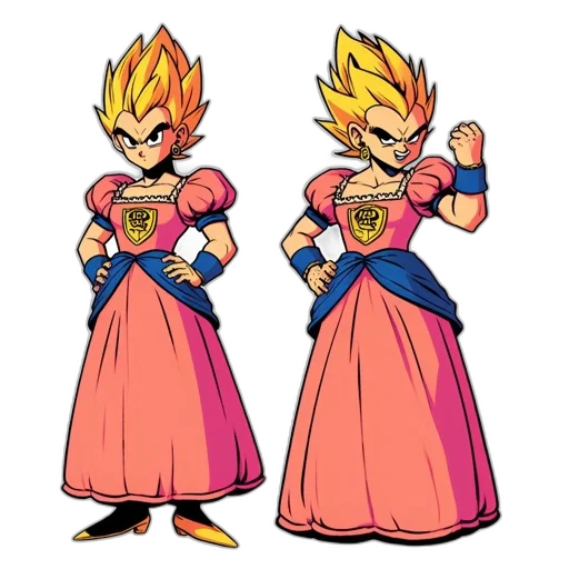 dress, concept art, pixel art, cartoon transparent PNG cut-out
