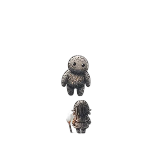 creature, animal, robot, hair transparent PNG cut-out
