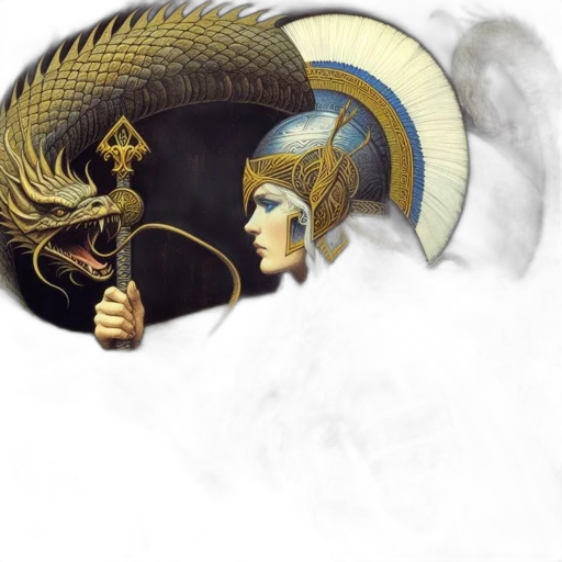 hat, mask, crown, staff transparent PNG cut-out