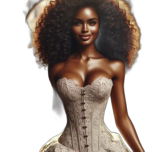 dress, fantasy art, photorealistic, concept art transparent PNG cut-out