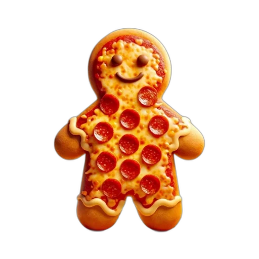 food, robot, creature, 3d render transparent PNG cut-out