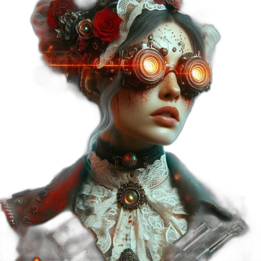 mask, face, robot, staff transparent PNG cut-out