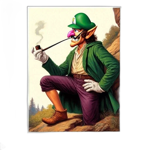 mask, staff, hat, animal transparent PNG cut-out