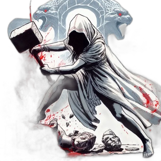 sword, mask, weapon, concept art transparent PNG cut-out