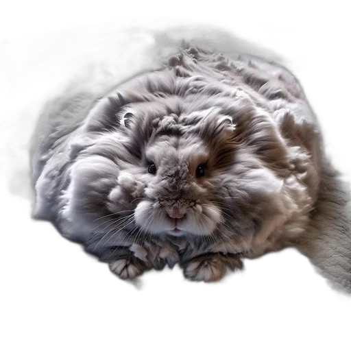animal, crown, hair, creature transparent PNG cut-out