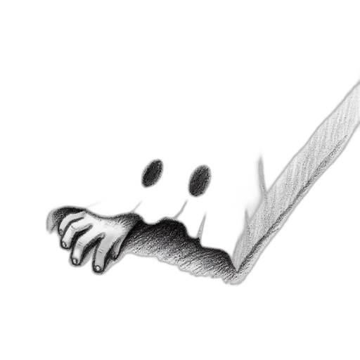 mask, creature, face, weapon transparent PNG cut-out