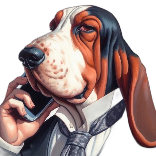 animal, staff, face, photorealistic transparent PNG cut-out