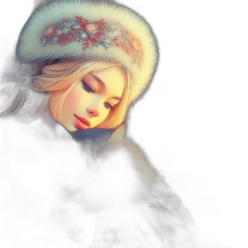 hat, crown, face, photorealistic transparent PNG cut-out