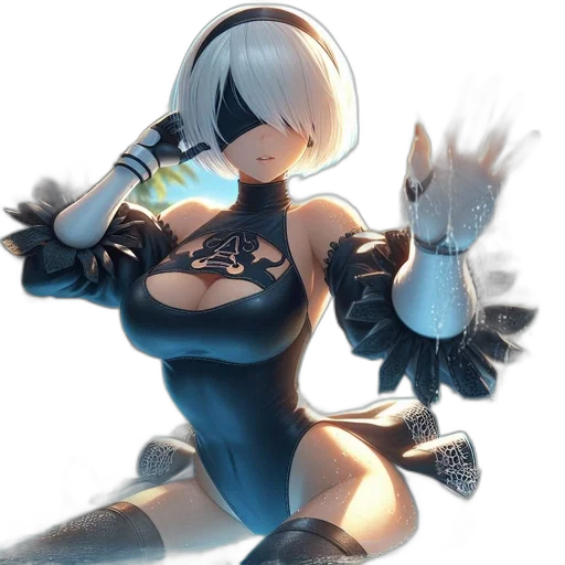 robot, weapon, staff, sword transparent PNG cut-out