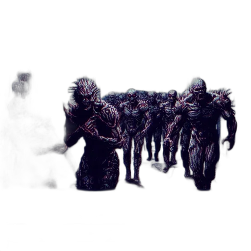 creature, robot, concept art, fantasy art transparent PNG cut-out