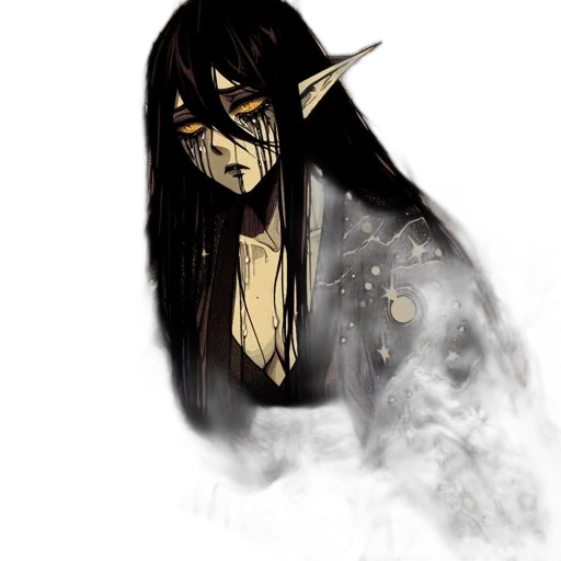 mask, dragon, staff, fantasy art transparent PNG cut-out