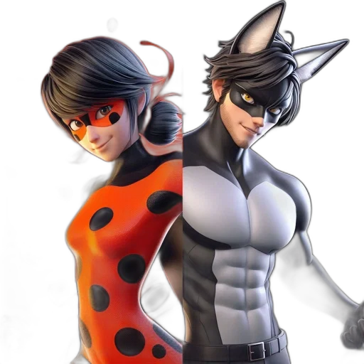 comic book art, concept art, 3d render, fantasy art transparent PNG cut-out