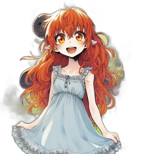 dress, crown, dragon, flower transparent PNG cut-out