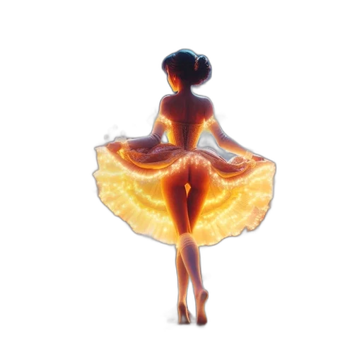 dress, crown, flower, staff transparent PNG cut-out