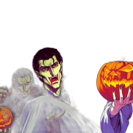 concept art, comic book art, fantasy art, watercolor transparent PNG cut-out