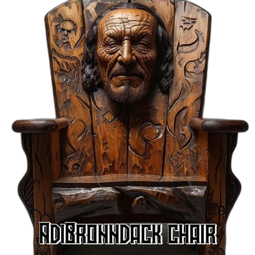 furniture, face, crown, 3d render transparent PNG cut-out