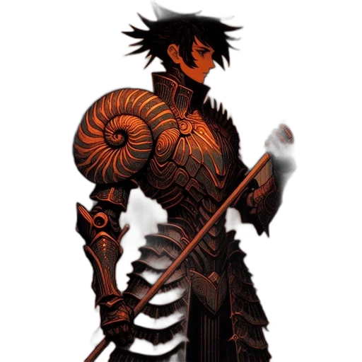staff, sword, dragon, weapon transparent PNG cut-out