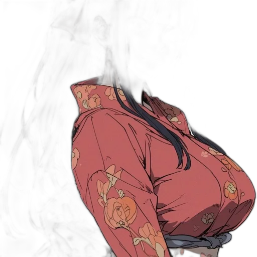 dress, jacket, staff, mask transparent PNG cut-out