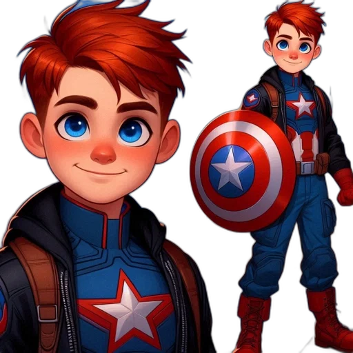 concept art, comic book art, cartoon, 3d render transparent PNG cut-out