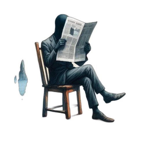 furniture, staff, jacket, mask transparent PNG cut-out