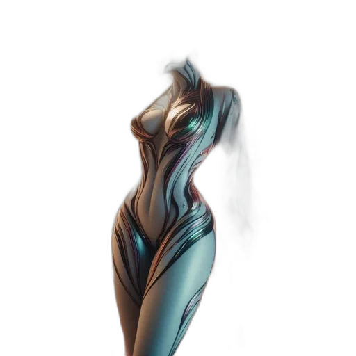 dress, hair, staff, jewelry transparent PNG cut-out