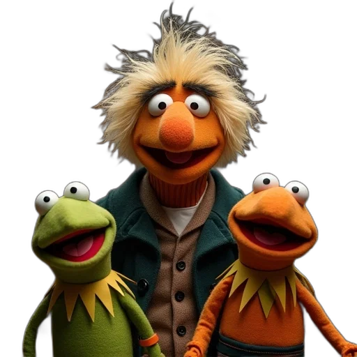 concept art, benedict, walz, muppet transparent PNG cut-out