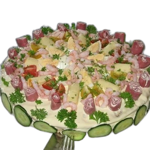 food, crown, 3d render, pastel transparent PNG cut-out