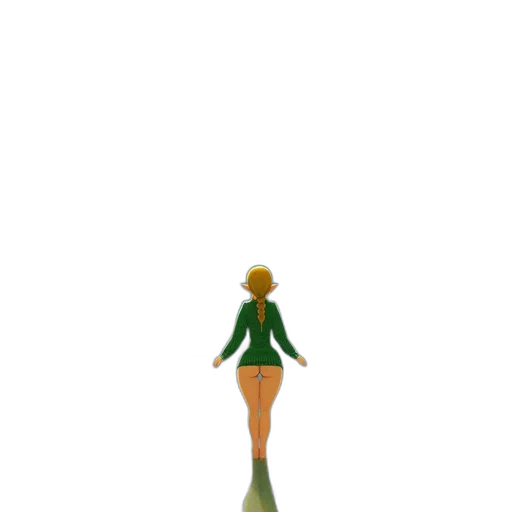 dress, staff, robot, hat transparent PNG cut-out