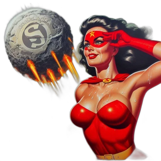 comic book art, concept art, fantasy art, woman transparent PNG cut-out