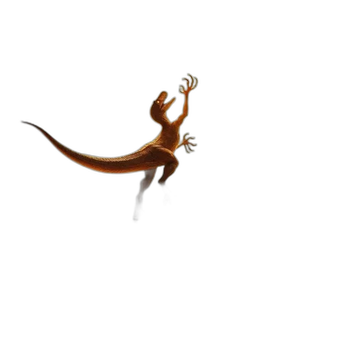 dragon, staff, animal, creature transparent PNG cut-out