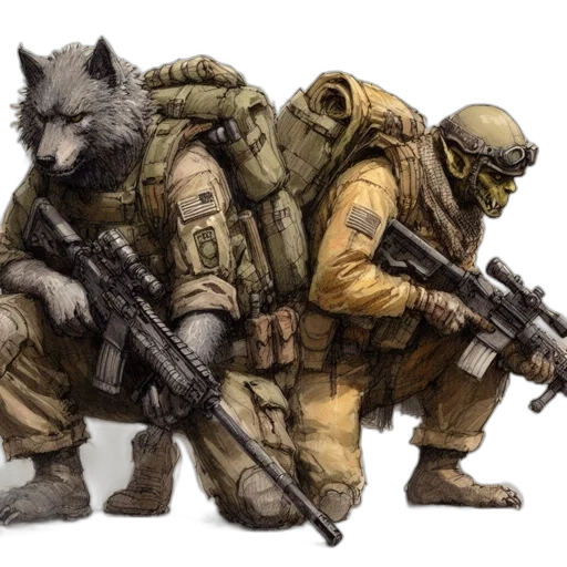 animal, weapon, concept art, fantasy art transparent PNG cut-out