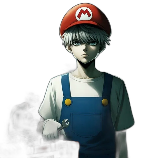 hat, face, mask, staff transparent PNG cut-out