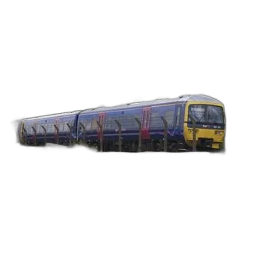 staff, 3d render, blue, yellow transparent PNG cut-out