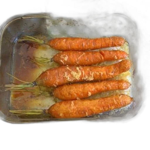 food, crown, baked, carrots transparent PNG cut-out