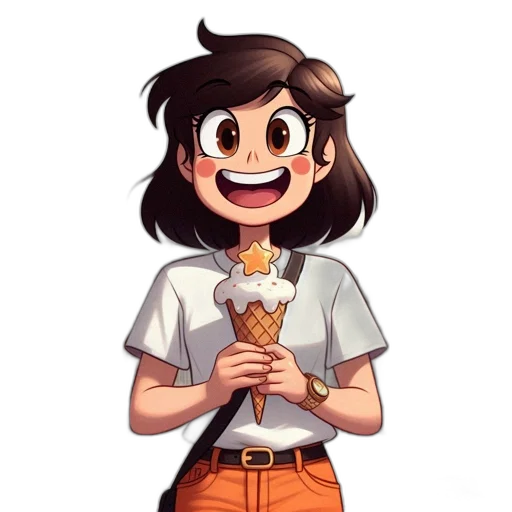 staff, food, face, flower transparent PNG cut-out