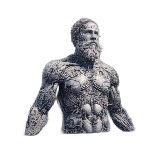 animal, creature, hair, robot transparent PNG cut-out