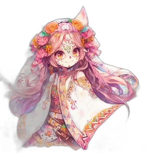 dress, crown, staff, dragon transparent PNG cut-out