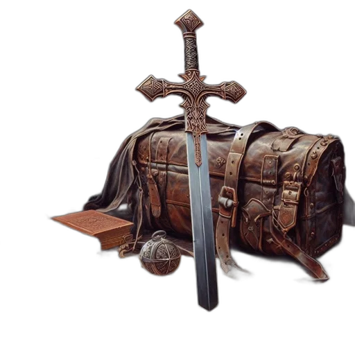 sword, weapon, staff, furniture transparent PNG cut-out